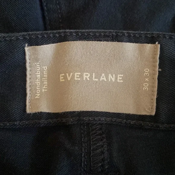 Everlane great Elastane/cotton blend bluish pants. So comfy and flattering. - Picture 14 of 15